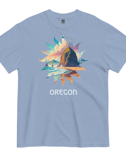 OREGON BEACHES - COMFORT COLORS - Unisex garment-dyed heavyweight t-shirt