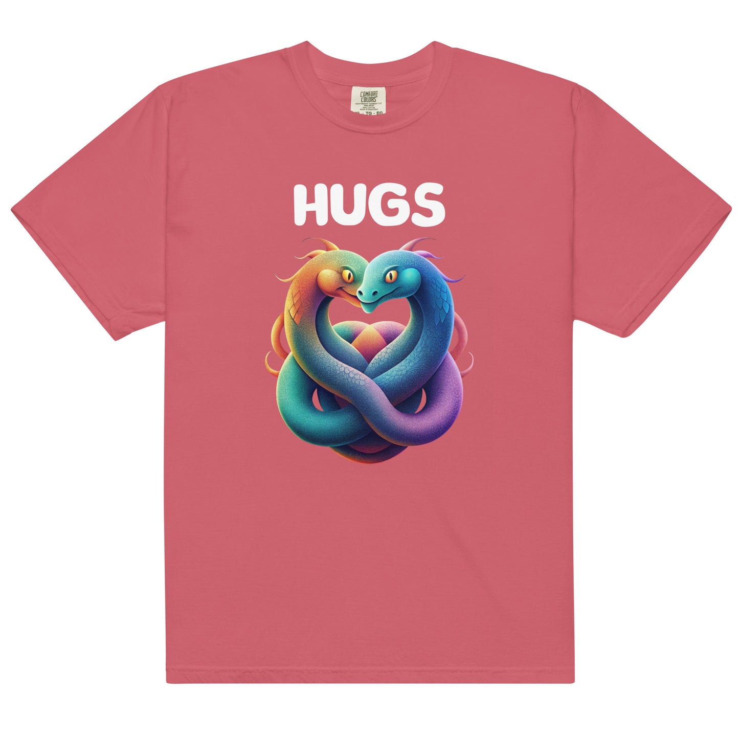 HUGS - Snakes - Comfort Color - Unisex garment-dyed heavyweight t-shirt