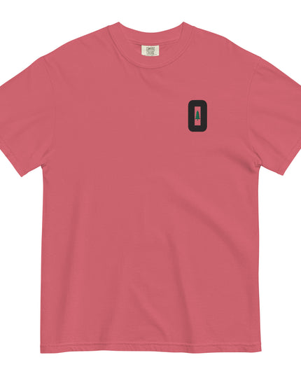 O FOR OREGON - EMBROIDERED - Comfort Colors - Unisex garment-dyed heavyweight t-shirt