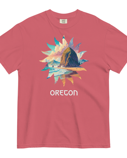 OREGON BEACHES - COMFORT COLORS - Unisex garment-dyed heavyweight t-shirt