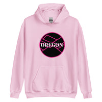 Thumbnail for OREGON - Pink/Black - Unisex Hoodie