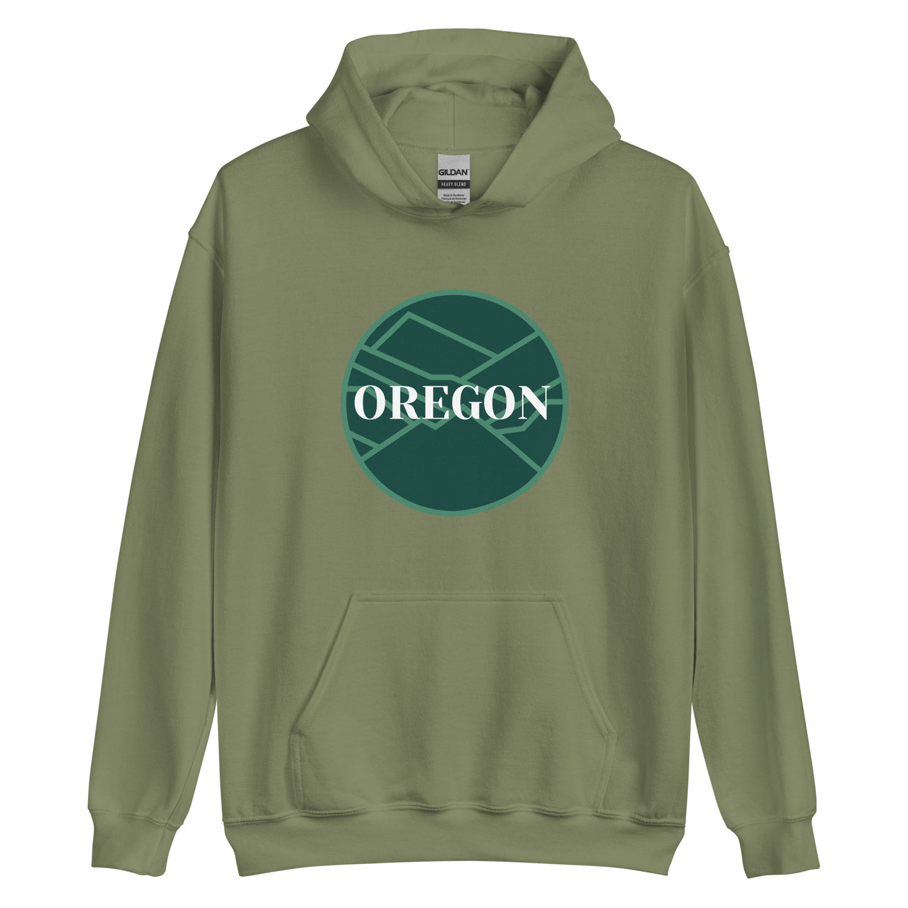 OREGON - Green - Unisex Hoodie