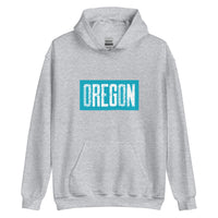 Thumbnail for Oregon in Teal - Unisex Hoodie