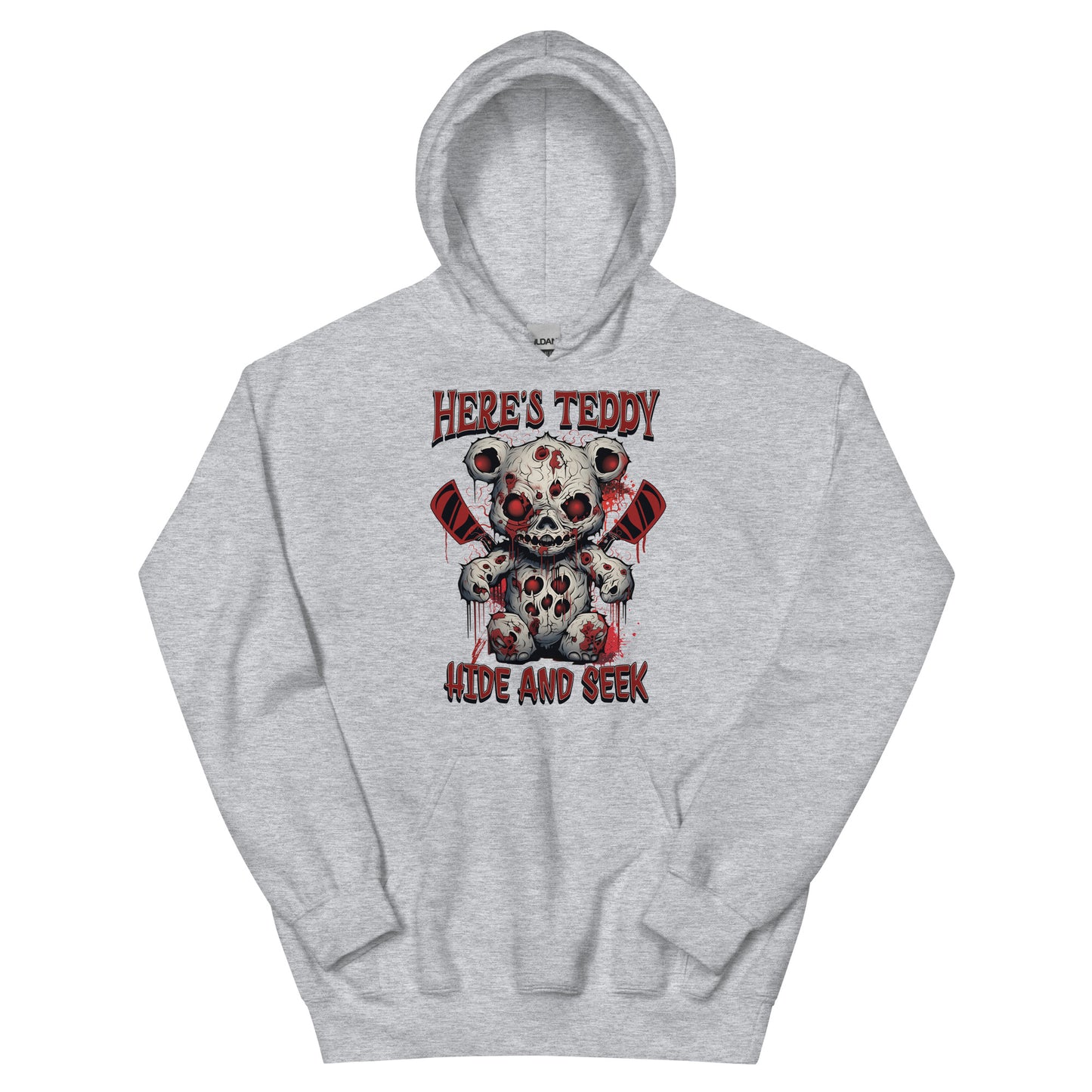 HALLOWEEN - HERE'S TEDDY - Unisex Hoodie
