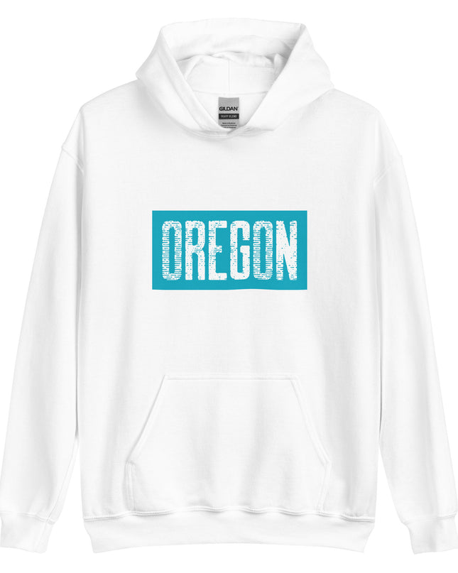 Oregon in Teal - Unisex Hoodie