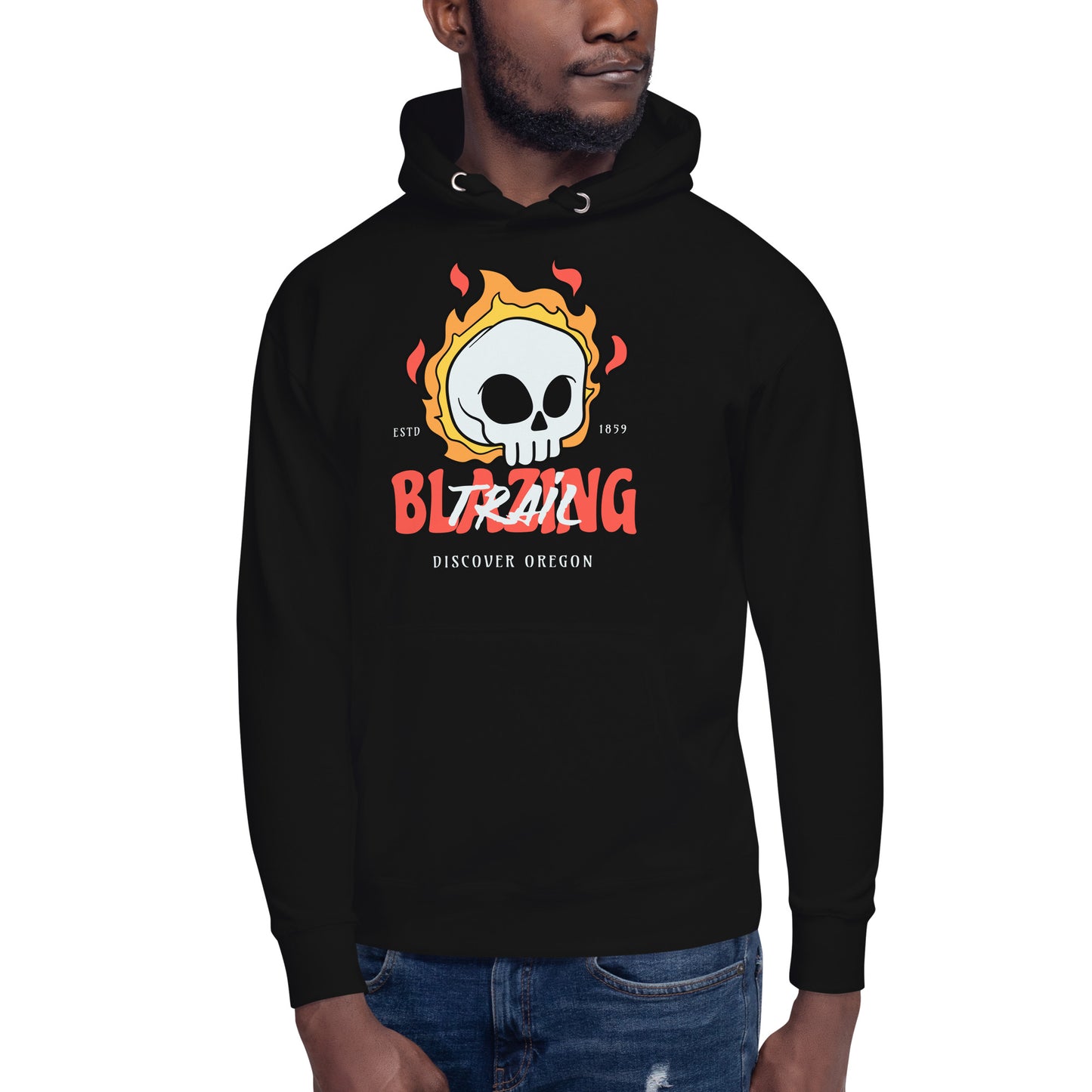 Trail Blazing - Discover Oregon - Unisex Hoodie