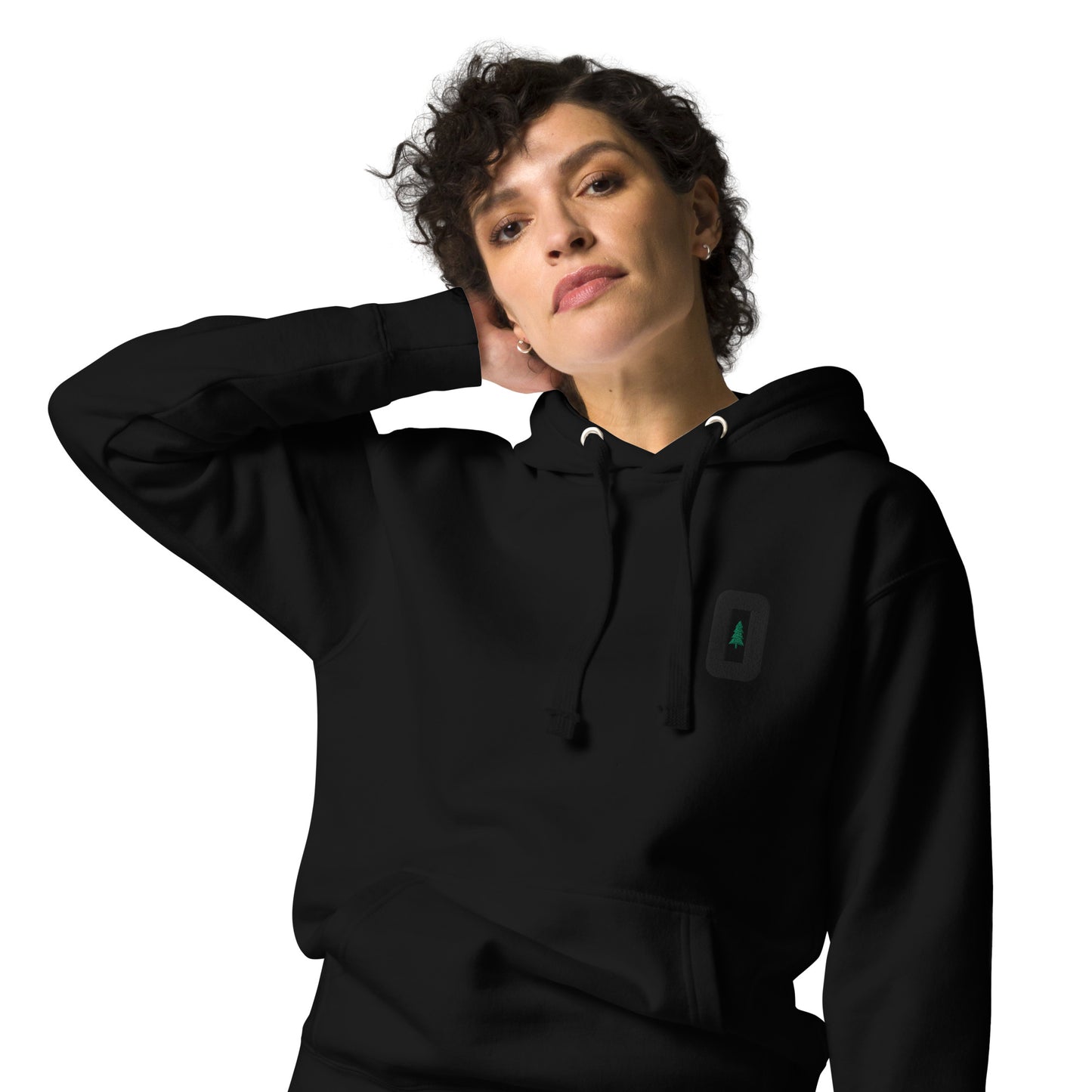 O FOR OREGON - Embroidered - Premium Hoodie