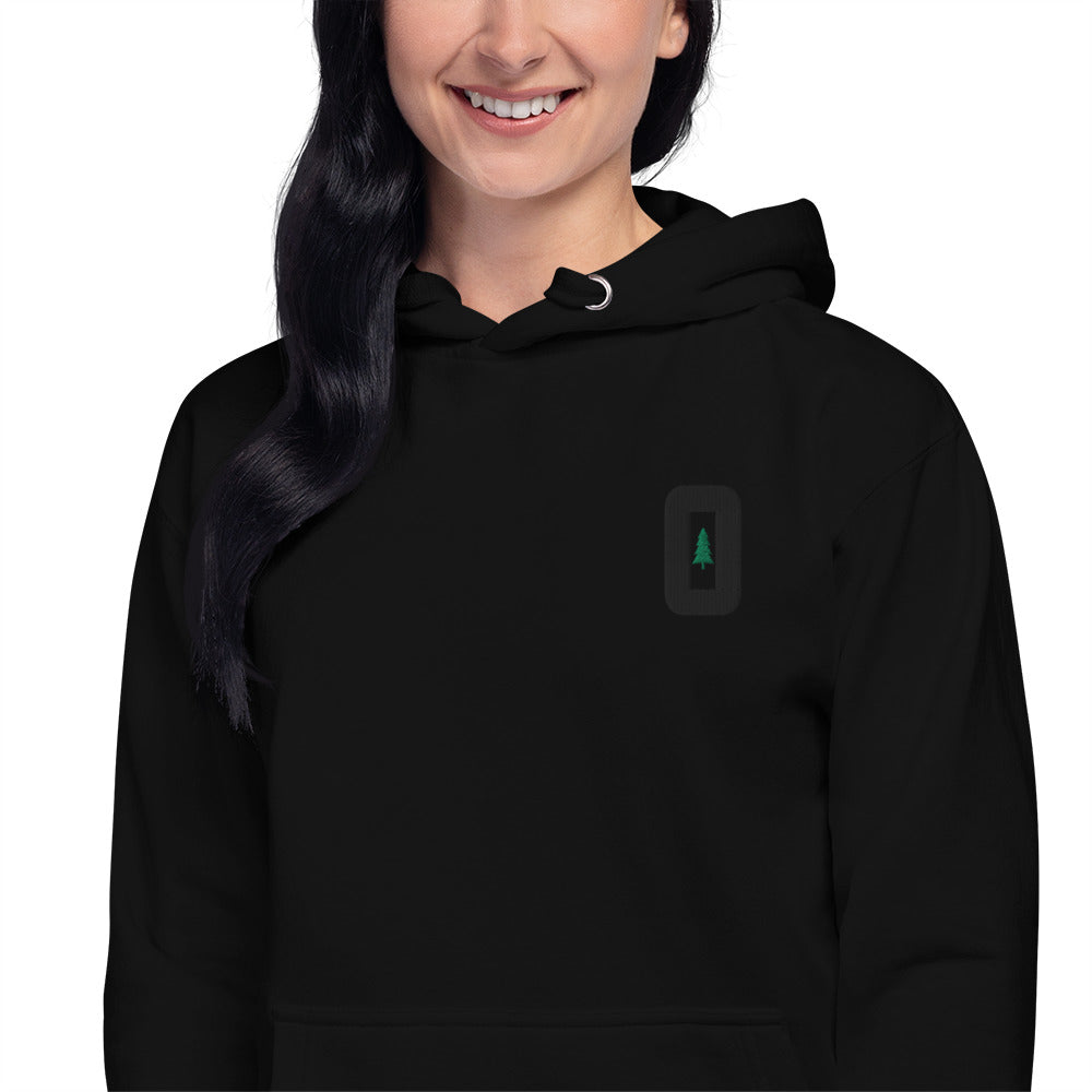 O FOR OREGON - Embroidered - Premium Hoodie