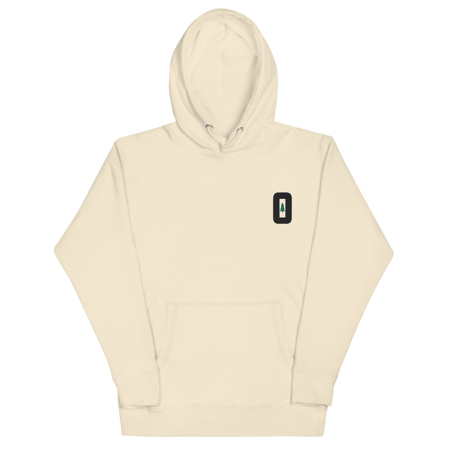O FOR OREGON - Embroidered - Premium Hoodie