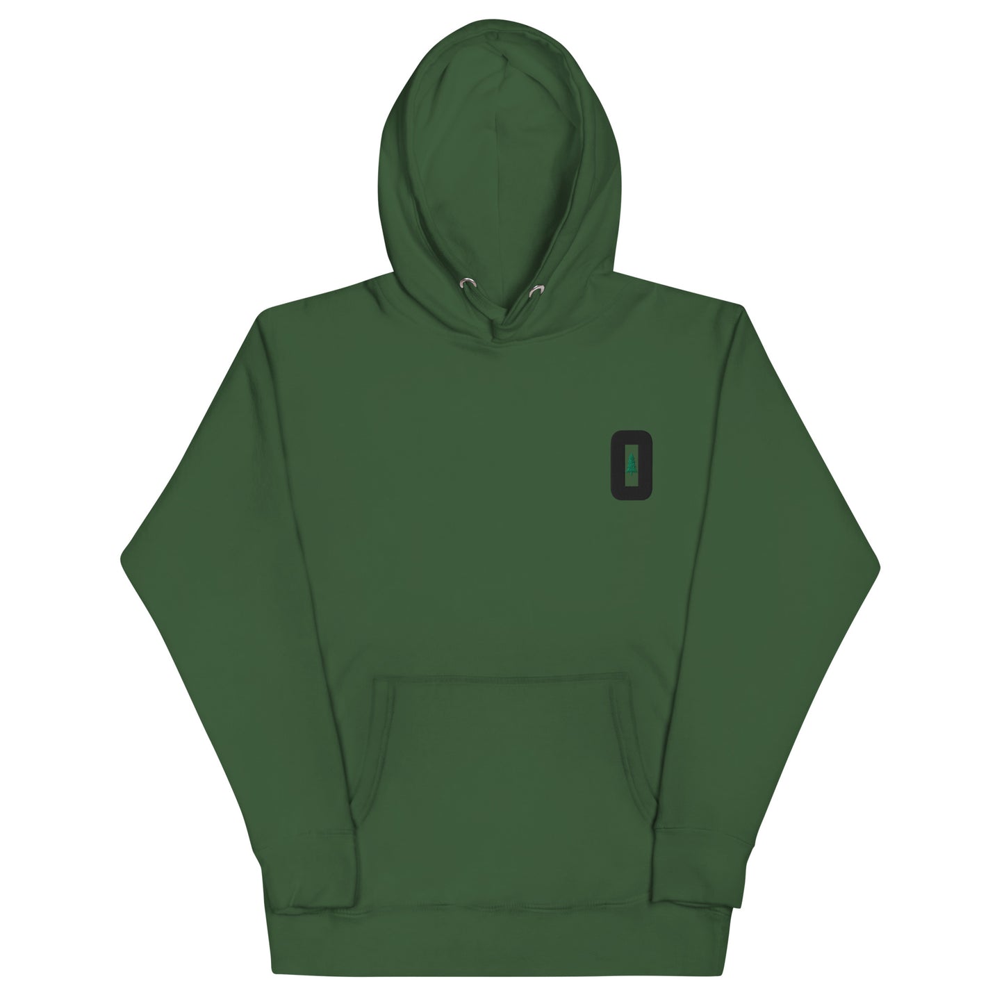 O FOR OREGON - Embroidered - Premium Hoodie