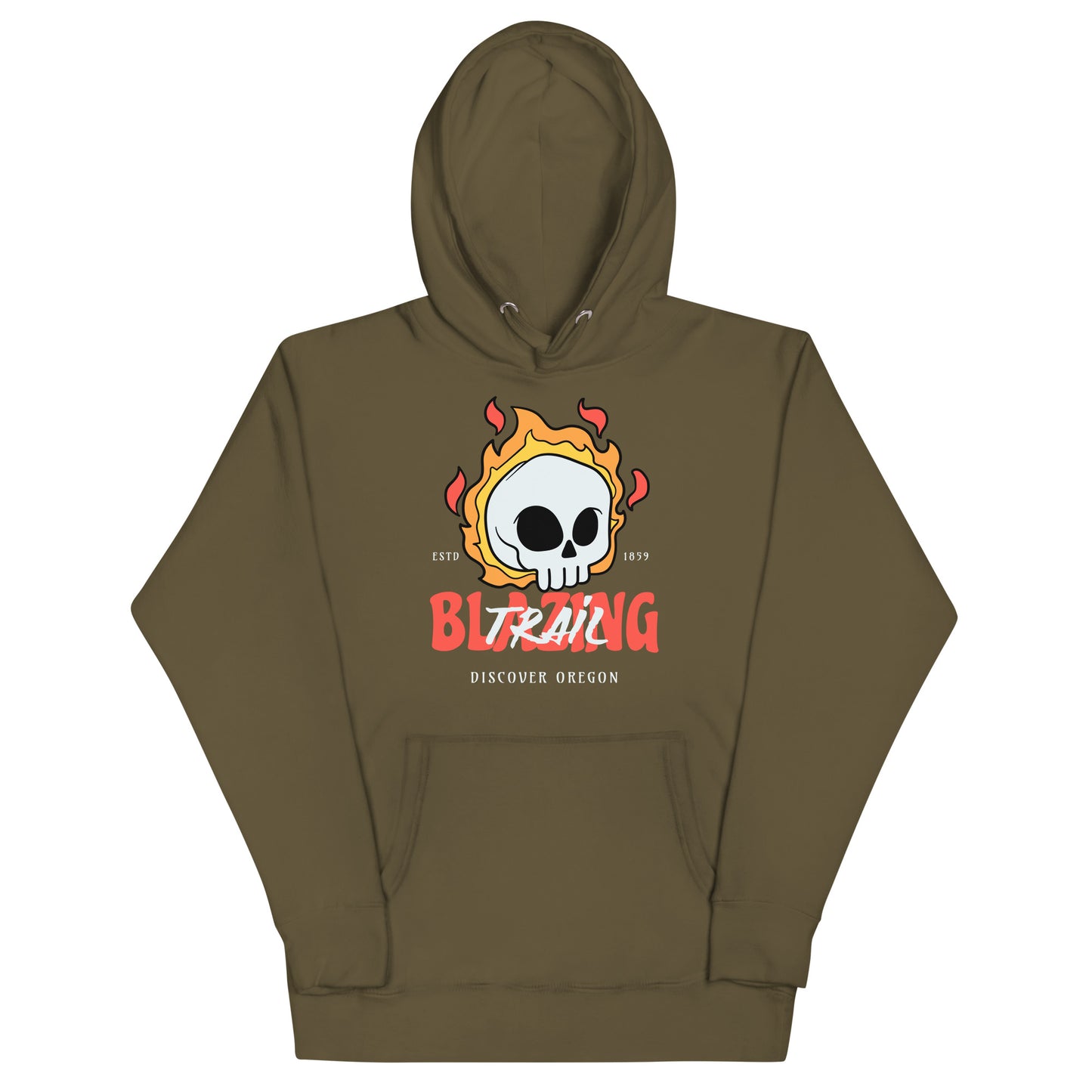 Trail Blazing - Discover Oregon - Unisex Hoodie