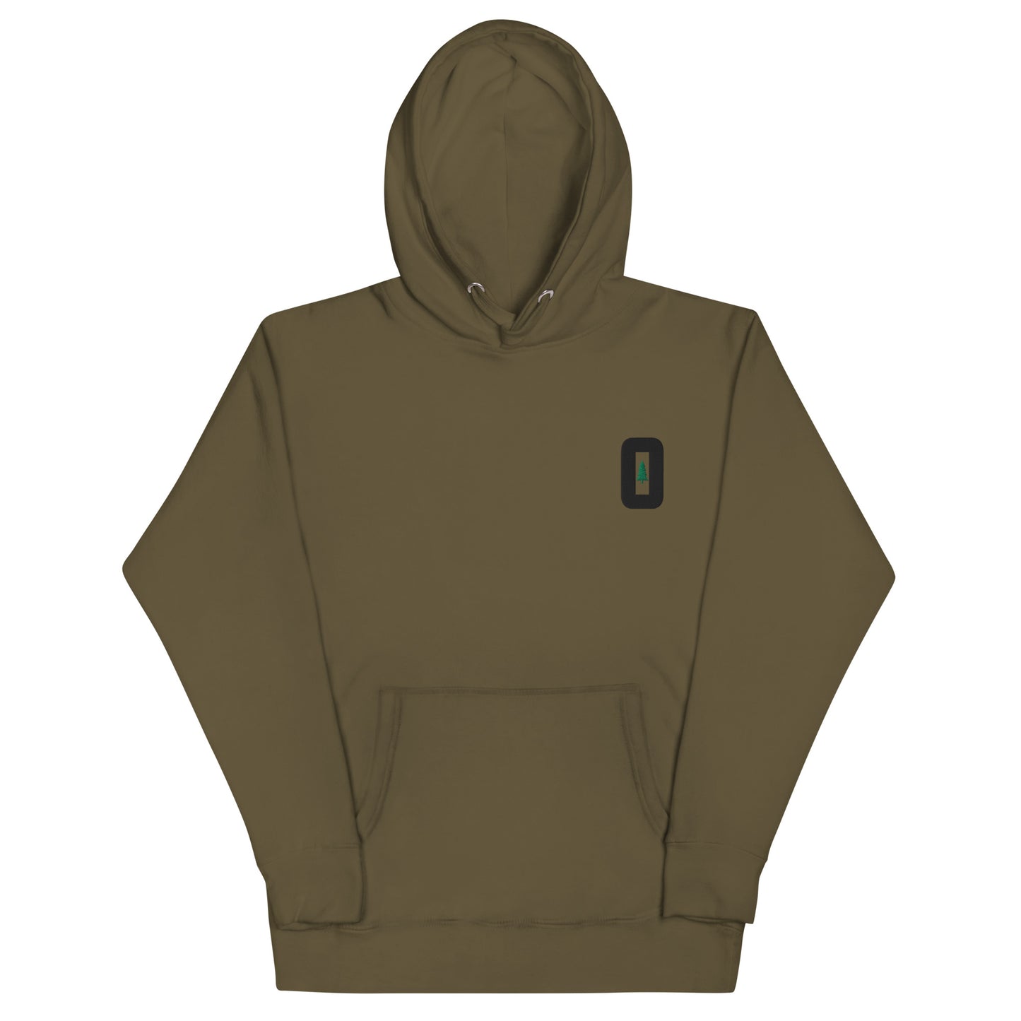 O FOR OREGON - Embroidered - Premium Hoodie