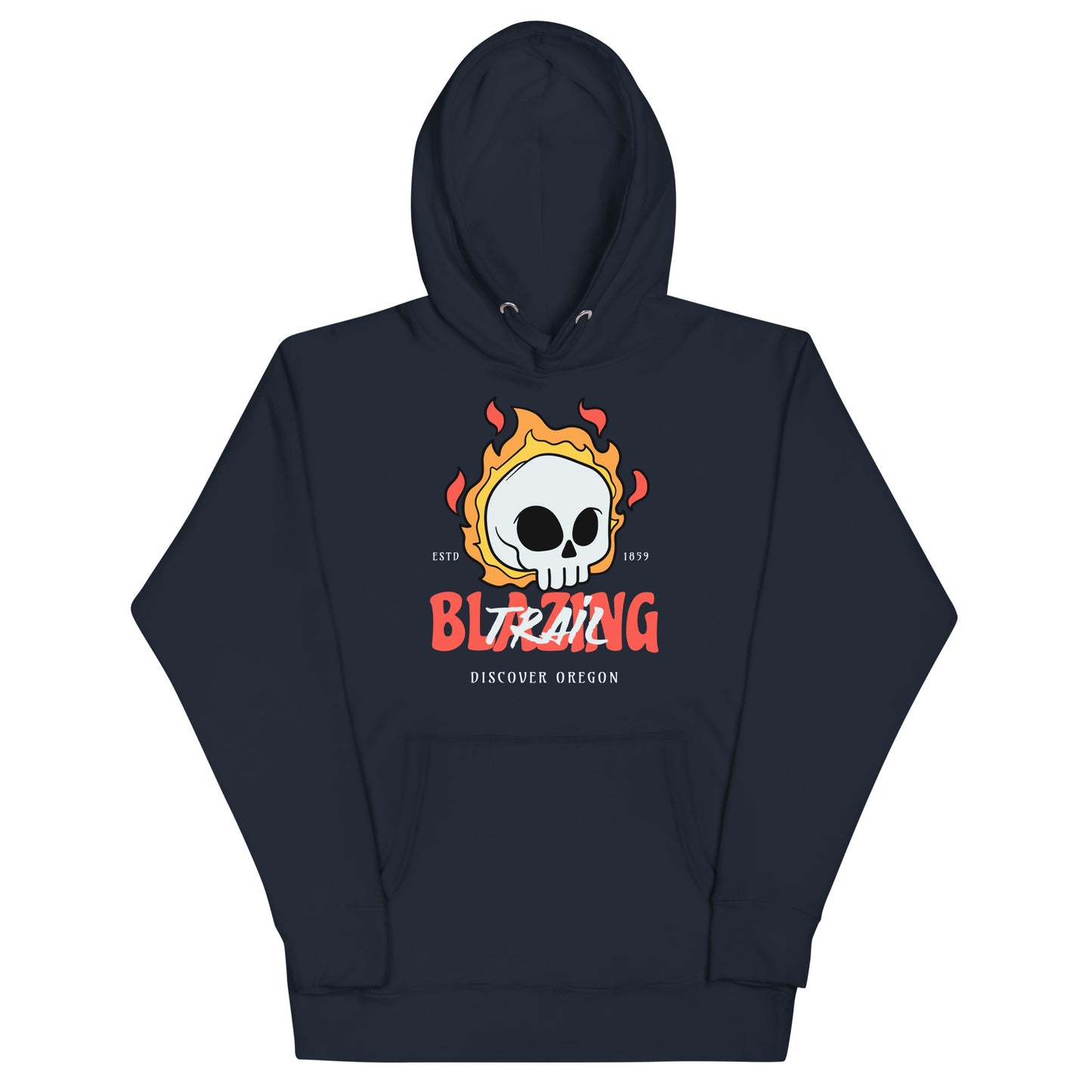 Trail Blazing - Discover Oregon - Unisex Hoodie