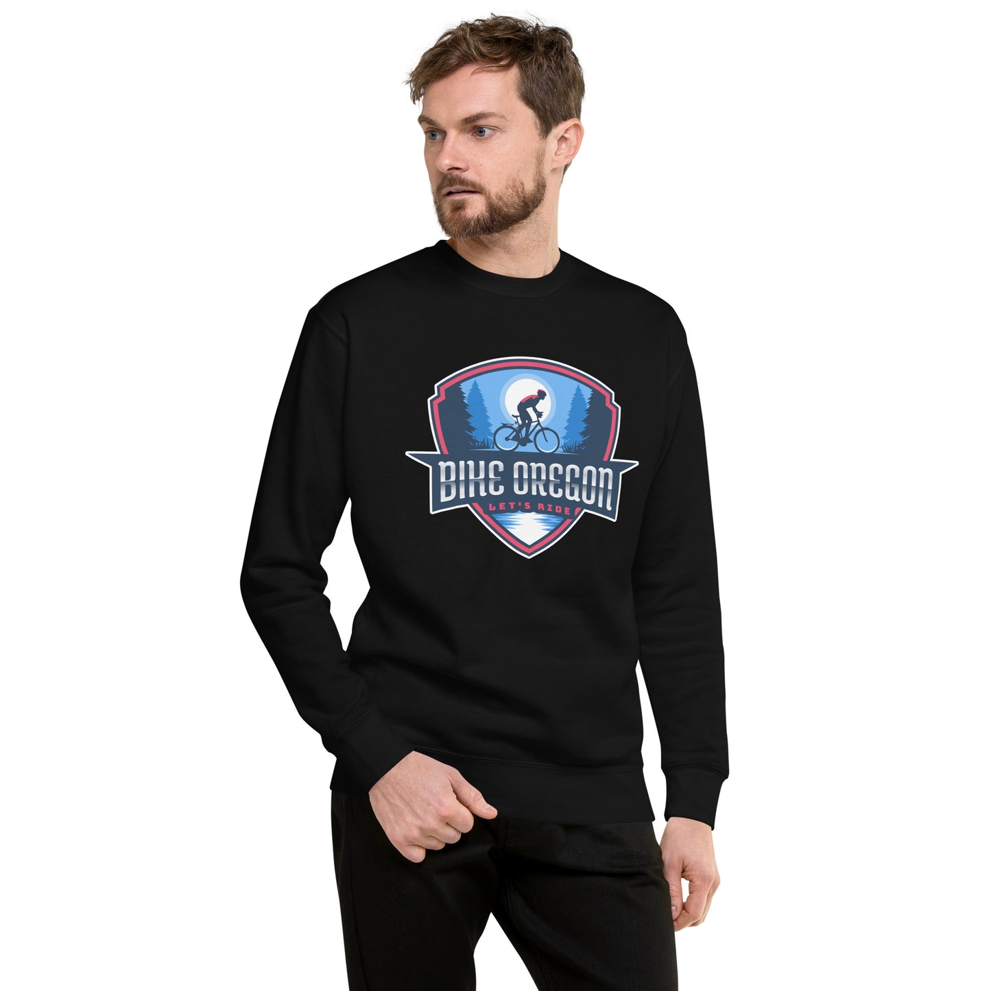 Bike Oregon - Unisex Premium Sweatshirt