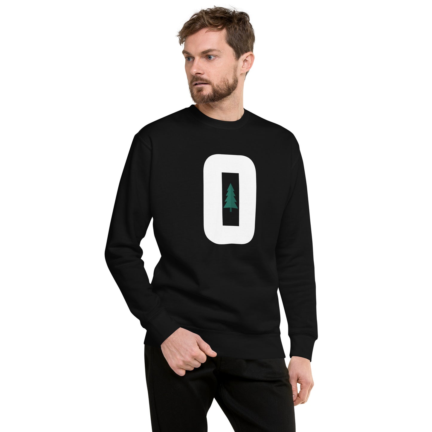 O for Oregon - Unisex Premium Sweatshirt