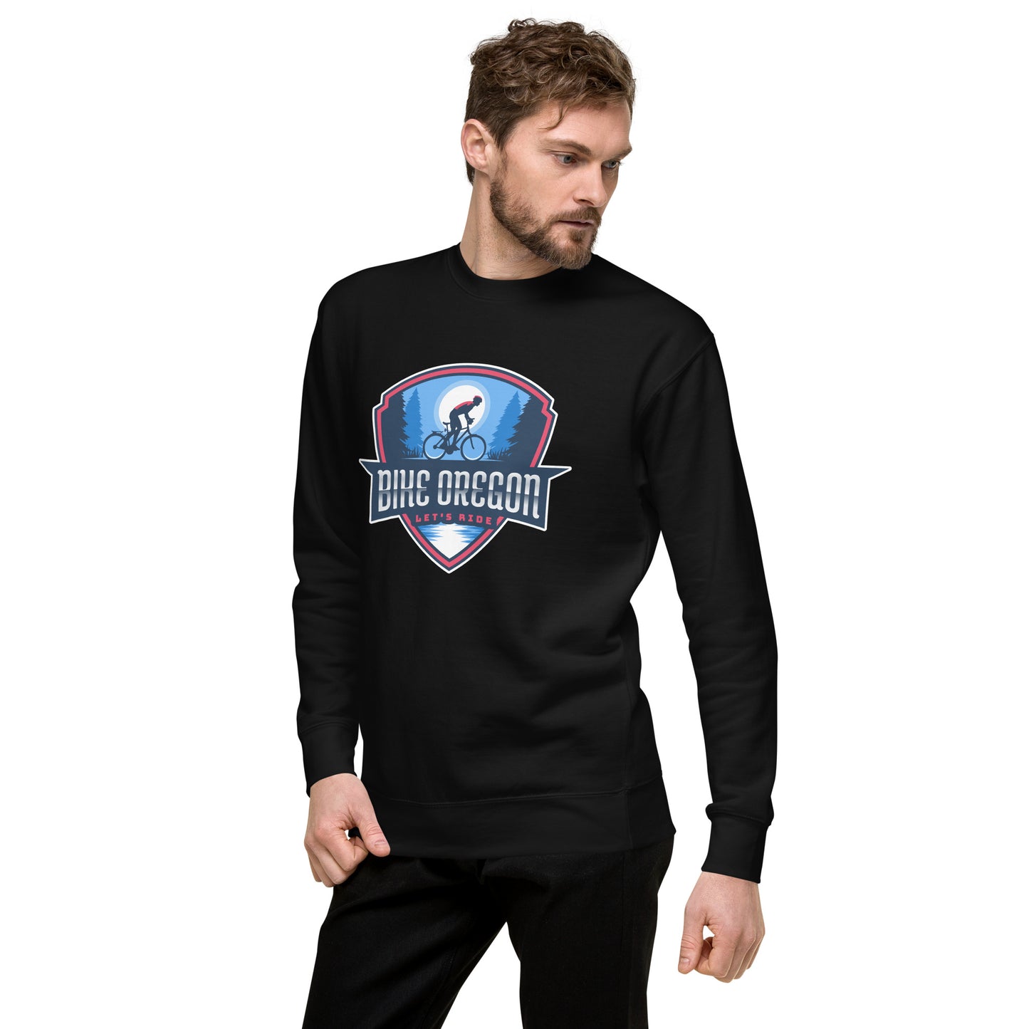 Bike Oregon - Unisex Premium Sweatshirt