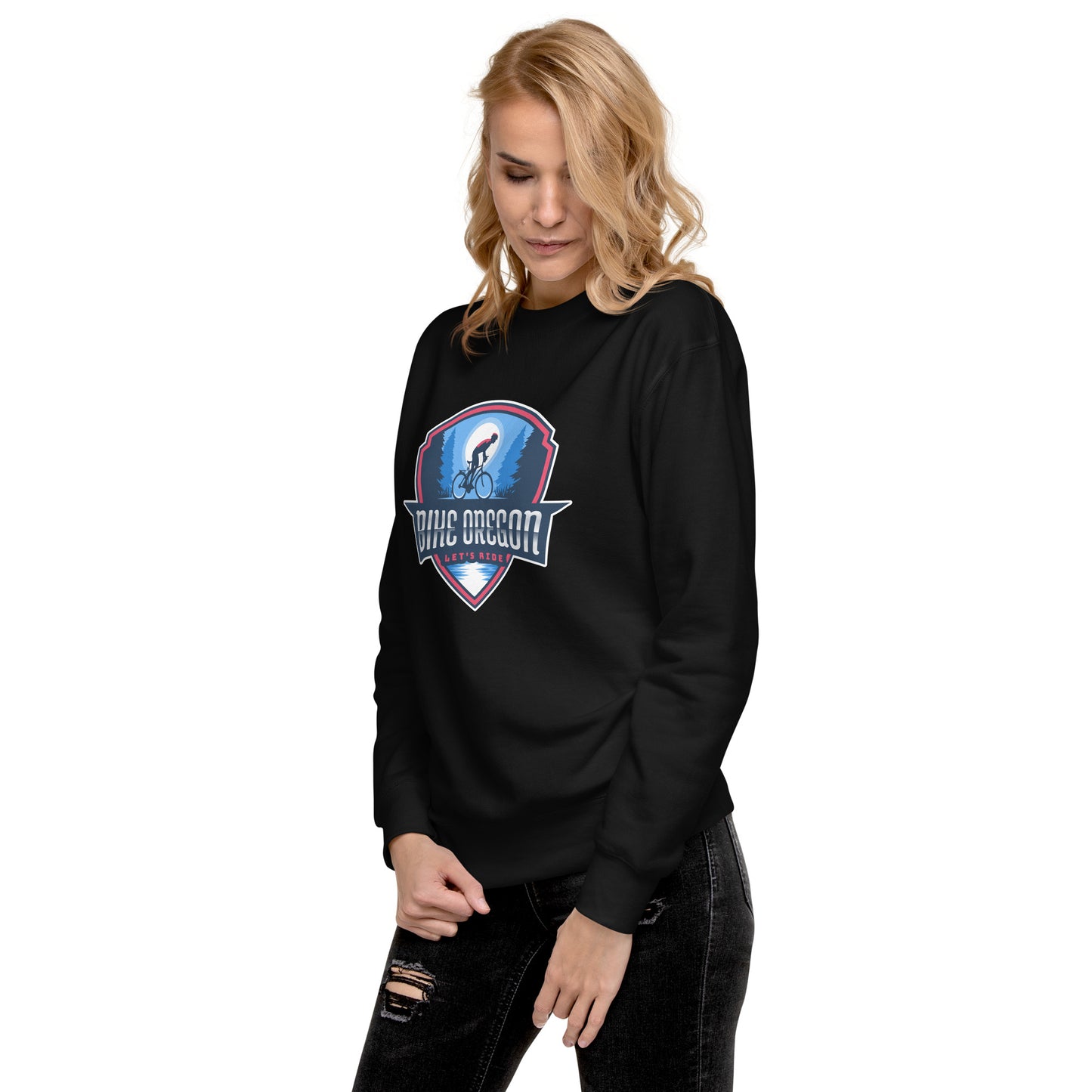 Bike Oregon - Unisex Premium Sweatshirt