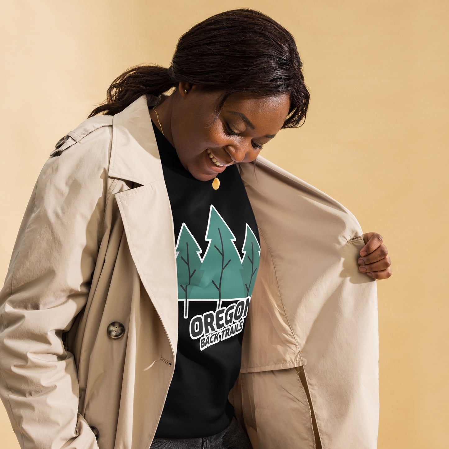 Oregon Back Trails - Unisex Premium Sweatshirt