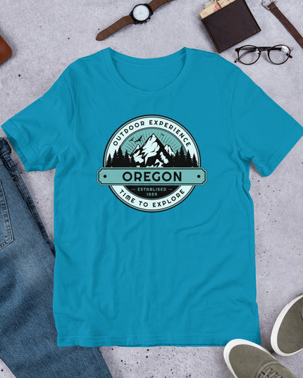 Oregon - Outdoor Experience - Unisex t-shirt
