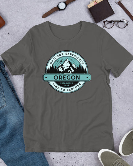 Oregon - Outdoor Experience - Unisex t-shirt
