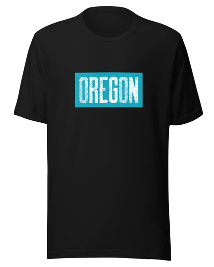 Oregon in Teal - Unisex t-shirt