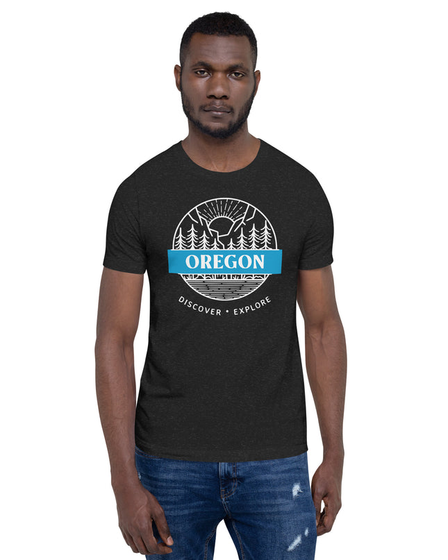 Oregon - Discover - Explore - Unisex t-shirt
