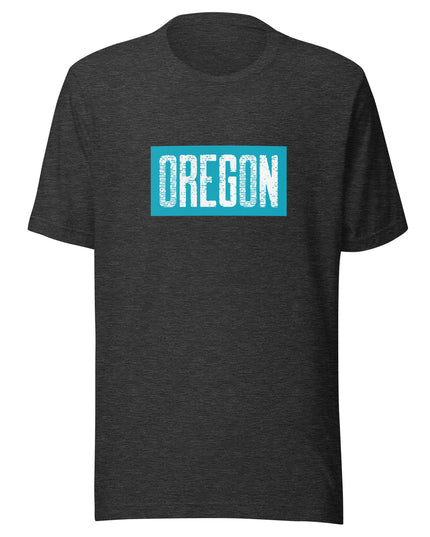 Oregon in Teal - Unisex t-shirt