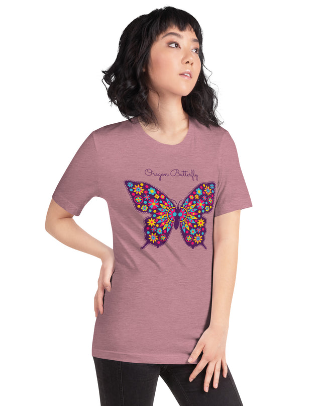 Oregon Butterfly - Unisex t-shirt