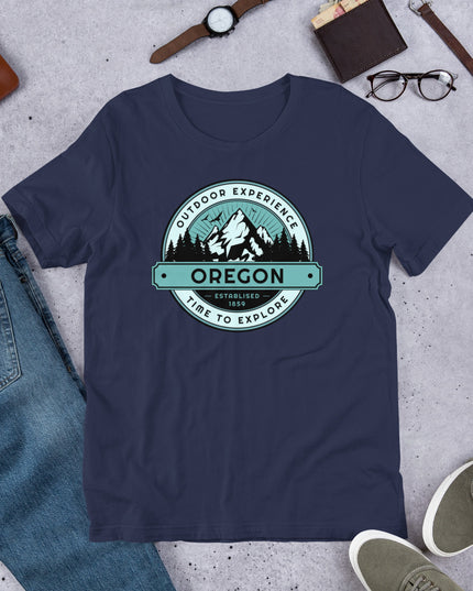 Oregon - Outdoor Experience - Unisex t-shirt