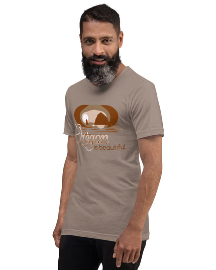 Oregon is Beautiful/Haystack Rock - Unisex t-shirt