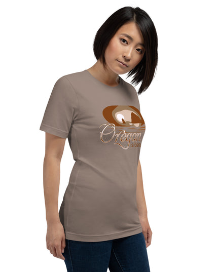 Oregon is Beautiful/Haystack Rock - Unisex t-shirt