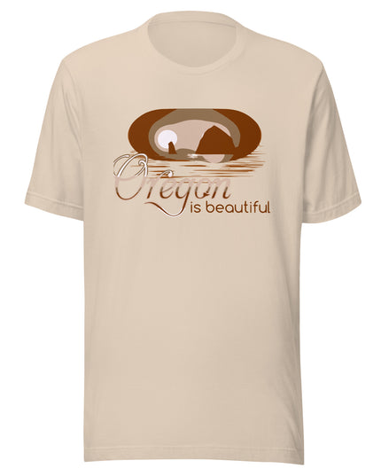 Oregon is Beautiful/Haystack Rock - Unisex t-shirt