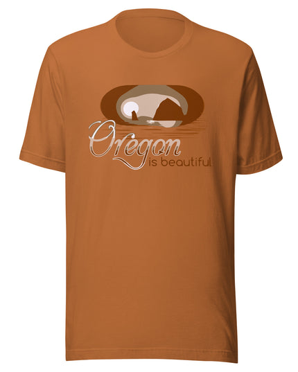 Oregon is Beautiful/Haystack Rock - Unisex t-shirt