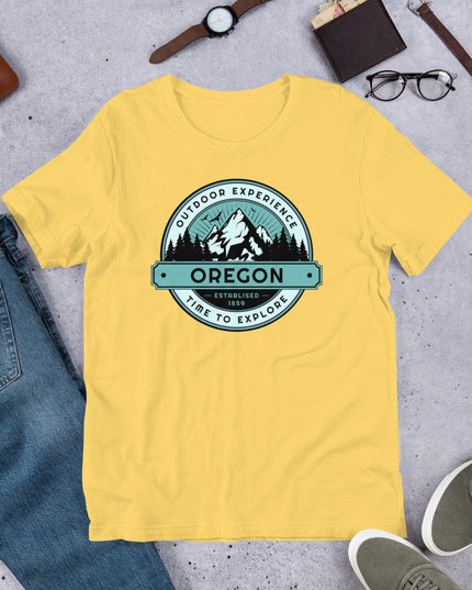 Oregon - Outdoor Experience - Unisex t-shirt