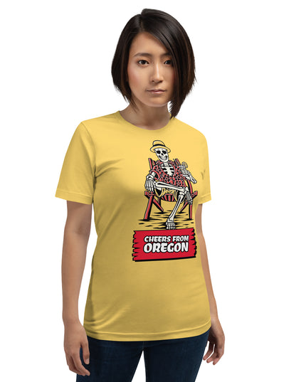 Cheers From Oregon - Unisex t-shirt