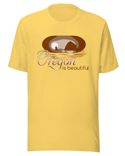 Oregon is Beautiful/Haystack Rock - Unisex t-shirt