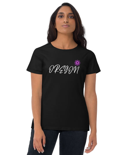 Oregon Star/Pink - Women's short sleeve t-shirt