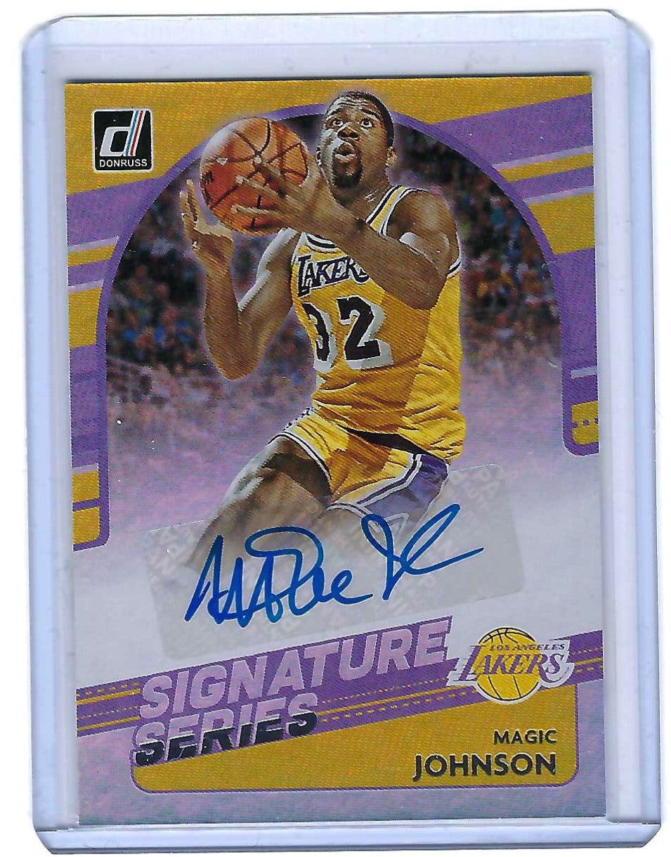 MAGIC JOHNSON - 2020-21 Panini DonRuss Signature Series - Auto Lakers
