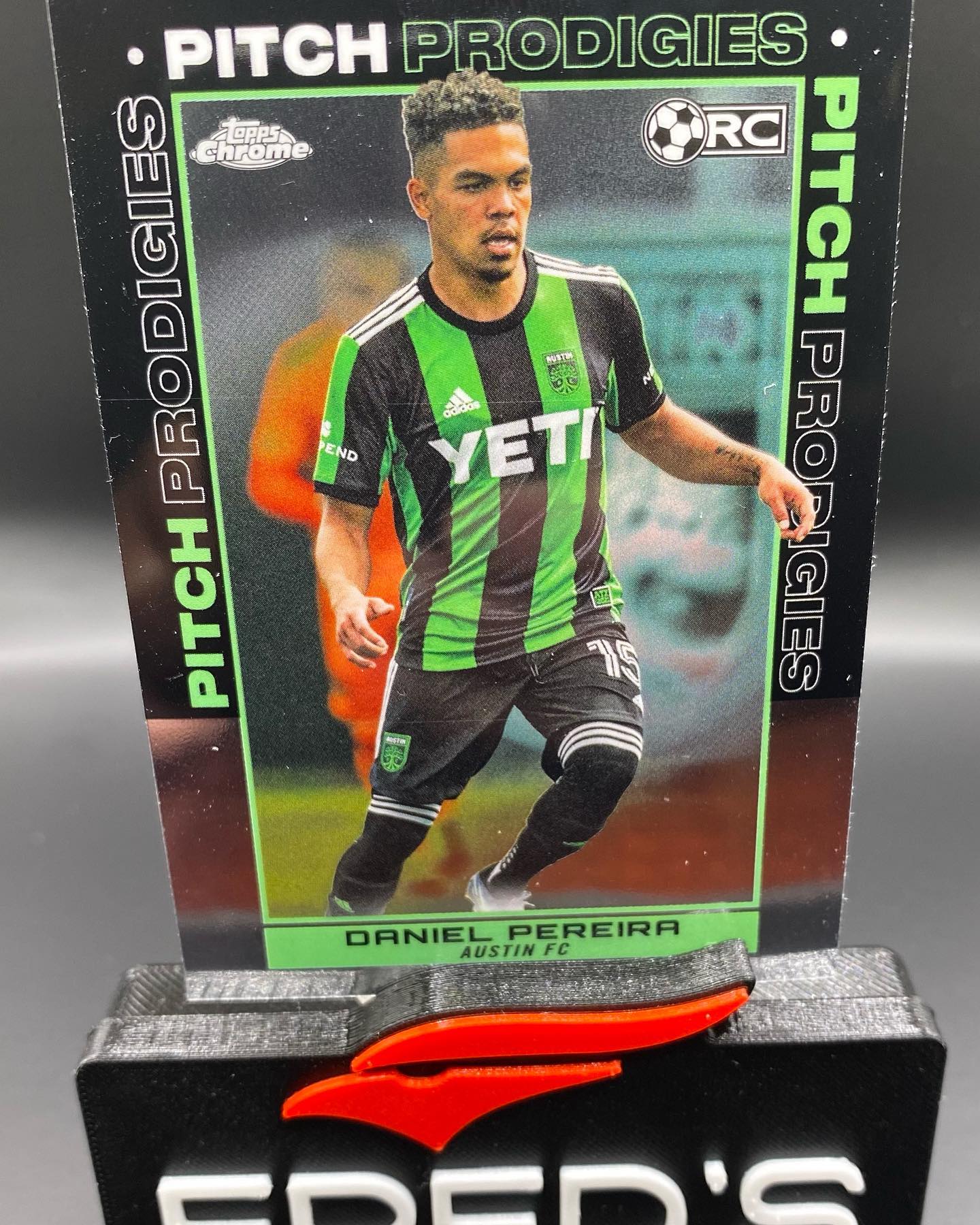 Daniel Pereira Rookie Topps Chrome MLS Pitch Prodigies