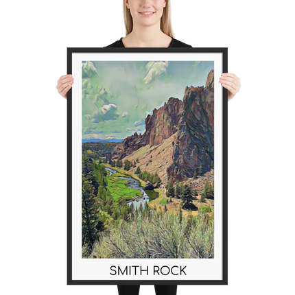 Collection image for: Oregon Framed Poster