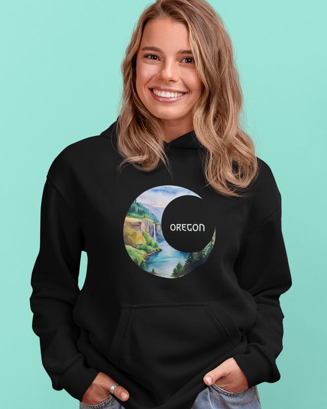 OREGON MOON - Unisex Hoodie