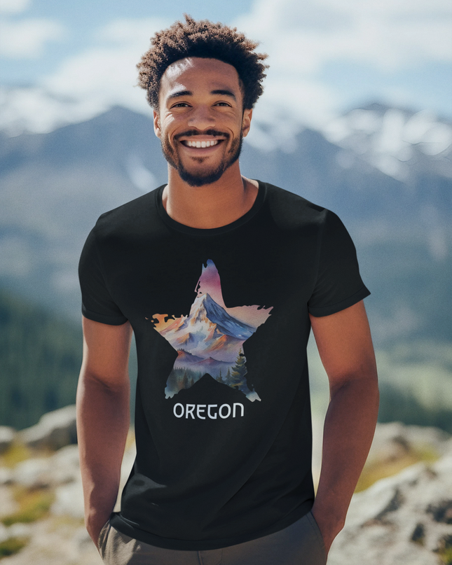 OREGON STAR - COMFORT COLORS - Unisex garment-dyed heavyweight t-shirt