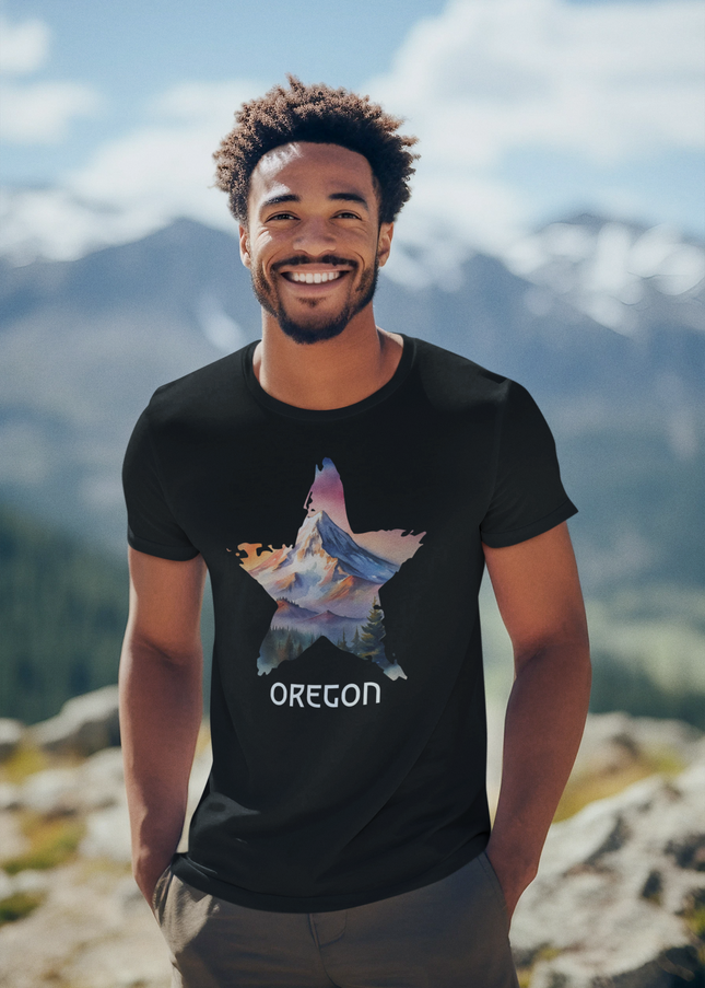 OREGON STAR - COMFORT COLORS - Unisex garment-dyed heavyweight t-shirt