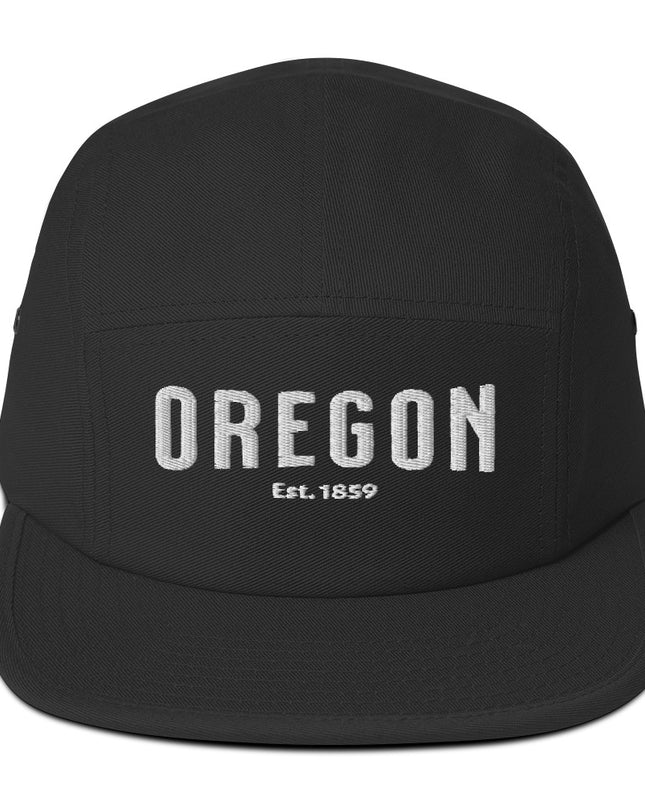 OREGON - EST, 1859 - WHITE - Five Panel Cap
