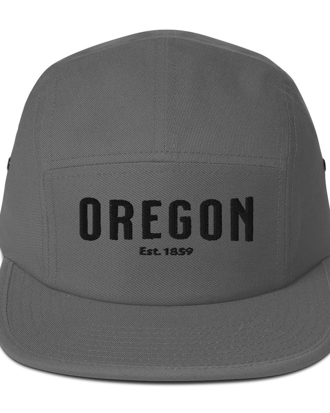 OREGON - EST. 1859 - BLACK - Five Panel Cap