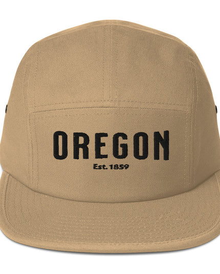 OREGON - EST. 1859 - BLACK - Five Panel Cap