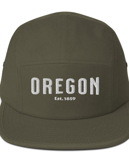 OREGON - EST, 1859 - WHITE - Five Panel Cap
