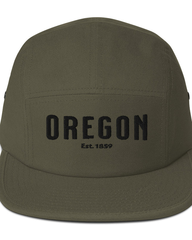 OREGON - EST. 1859 - BLACK - Five Panel Cap