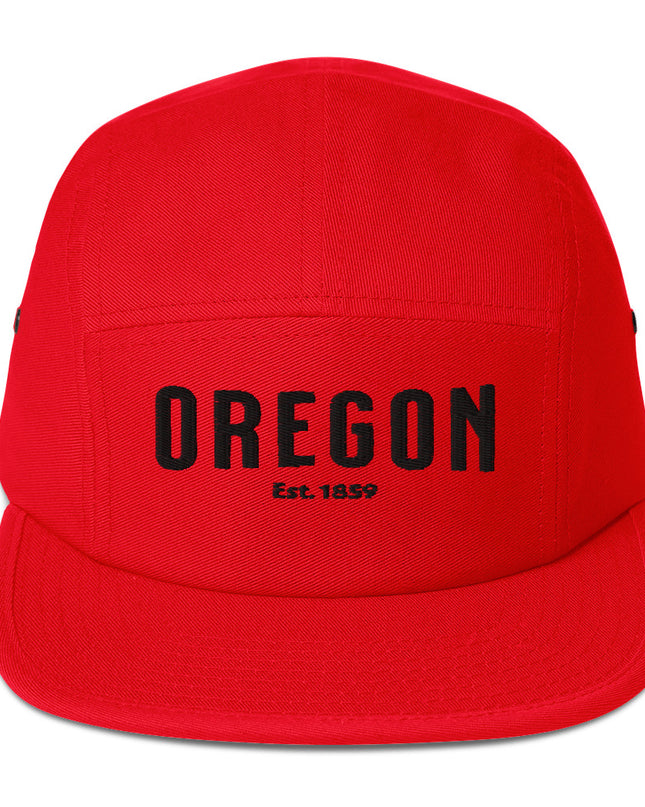 OREGON - EST. 1859 - BLACK - Five Panel Cap
