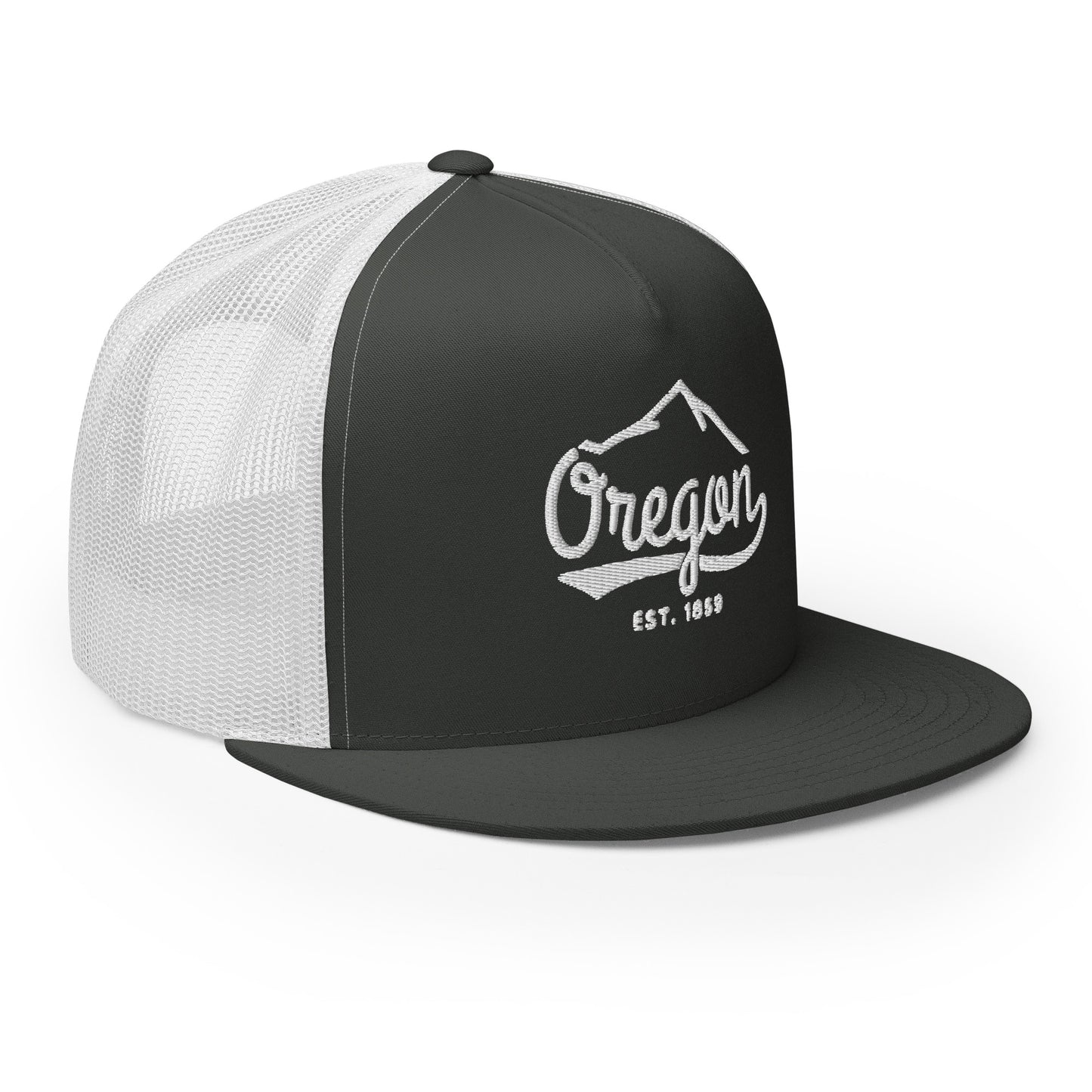 OREGON Est. 1859 - Embroidered - Trucker Cap